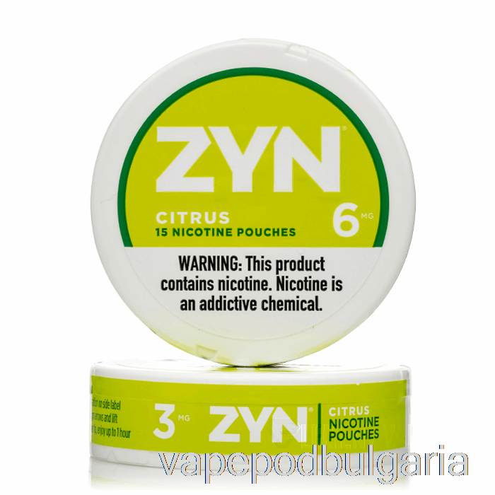 Vape Течности Zyn Nicotine Pouches - Citrus 3mg (5-pack)